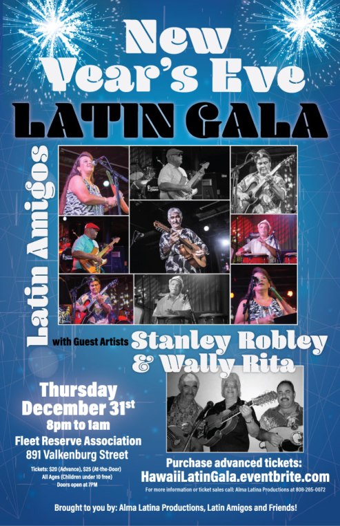 NYE Latin Gala with Latin Amigos