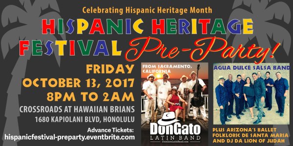 Hispanic Heritage Festival Pre Party Alma Latina